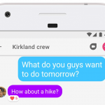 Imagem relacionada a Google Allo ganha reações em mensagens