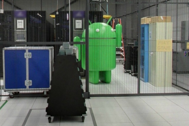 Imagem relacionada a Stormtrooper e 'plano secreto' aparecem em data center do Google