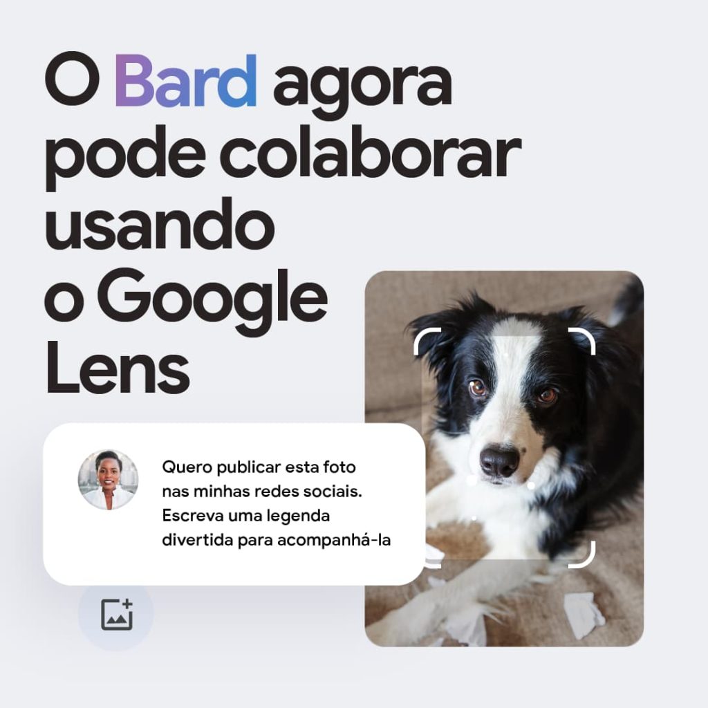 Imagem relacionada a Google Bard expande recurso de upload de imagens com o Google Lens para 40 idiomas