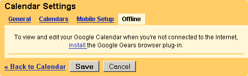 Imagem relacionada a Google Calendar irá funcionar Offline