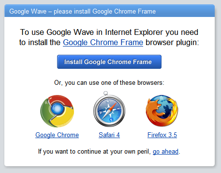 Imagem relacionada a Google descontinua Chrome Frame para Internet Explorer