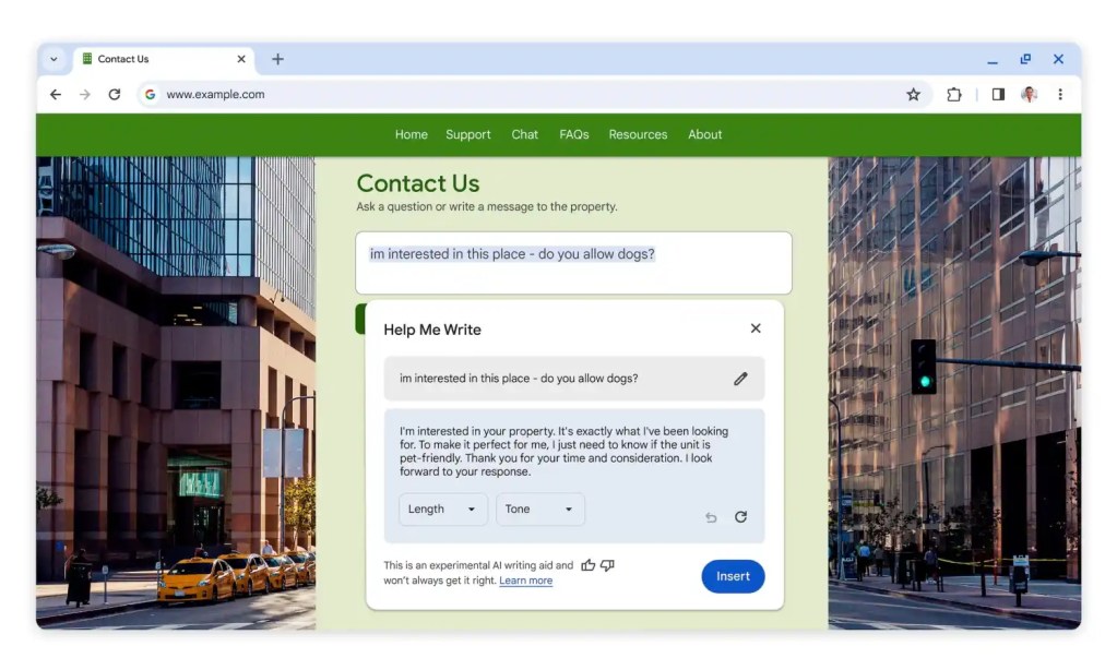 Imagem relacionada a Chrome 122 terá novo recurso para ajudar na escrita e promete mais IAs para o futuro