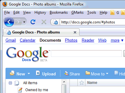 screenshot do Google Docs, mostrando album de fotos Imagem relacionada a Você pode estar usando diariamente o GDrive sem saber