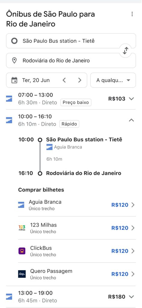 Imagem relacionada a Google anuncia novo recurso na Busca para passagens de ônibus de longa distância no Brasil