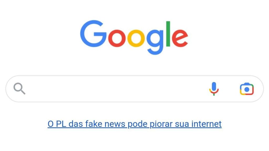 Imagem relacionada a Colunista do UOL critica ações do Google contra o PL das Fake News