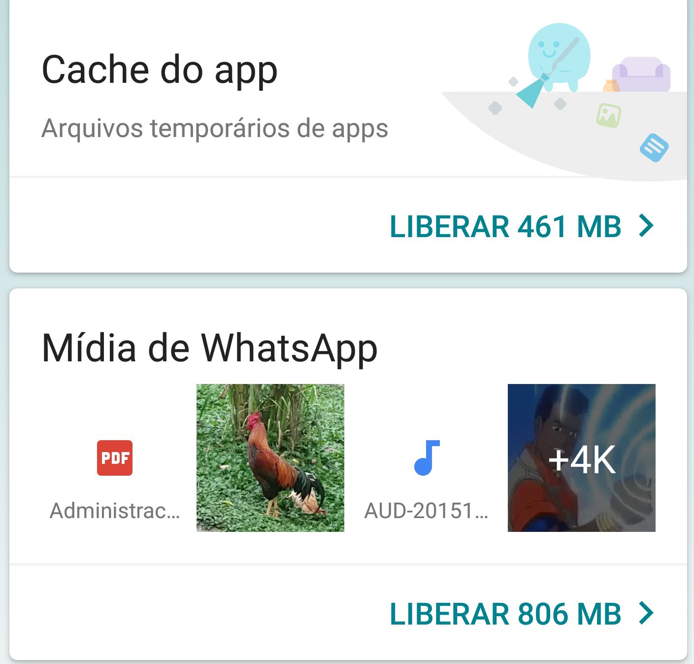 Imagem relacionada a Google Files Go ajuda a liberar espaço no seu Android