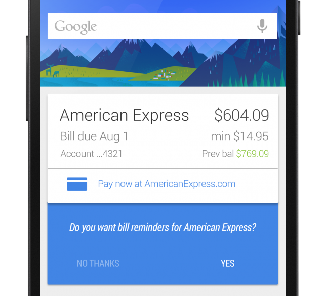 google-now-contas