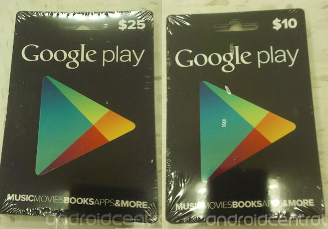 google-play-gift-cards Imagem relacionada a Google Play terá cartão presente e lista de desejos