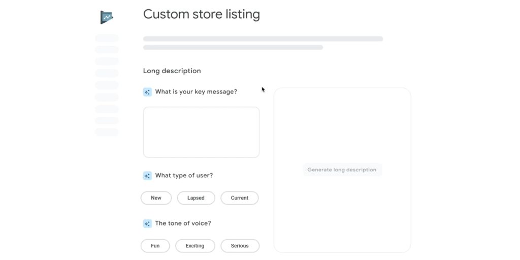 Imagem relacionada a Google Play aposta em IA generativa para melhorar a descrição de aplicativos