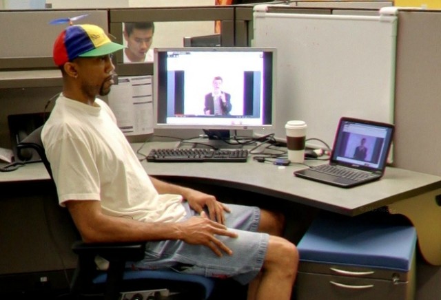 Imagem relacionada a Stormtrooper e 'plano secreto' aparecem em data center do Google