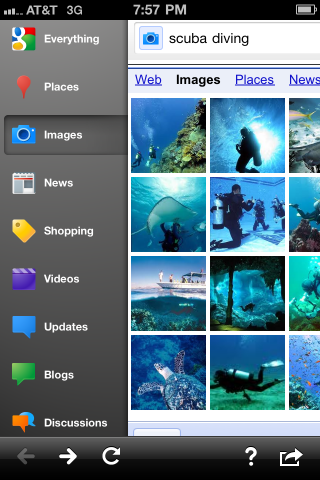 google-search-app-iphone Imagem relacionada a Novo Google Search App para iPhone e iPod touch