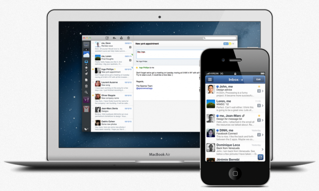 Imagem relacionada a Google adquire Sparrow, cliente de e-mail para Mac e iOS