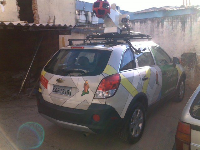 Imagem relacionada a Leitor encontra o carro do Google Street View em Anápolis, Goiás