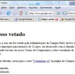 Imagem relacionada a Google é bloqueado na Campus Party
