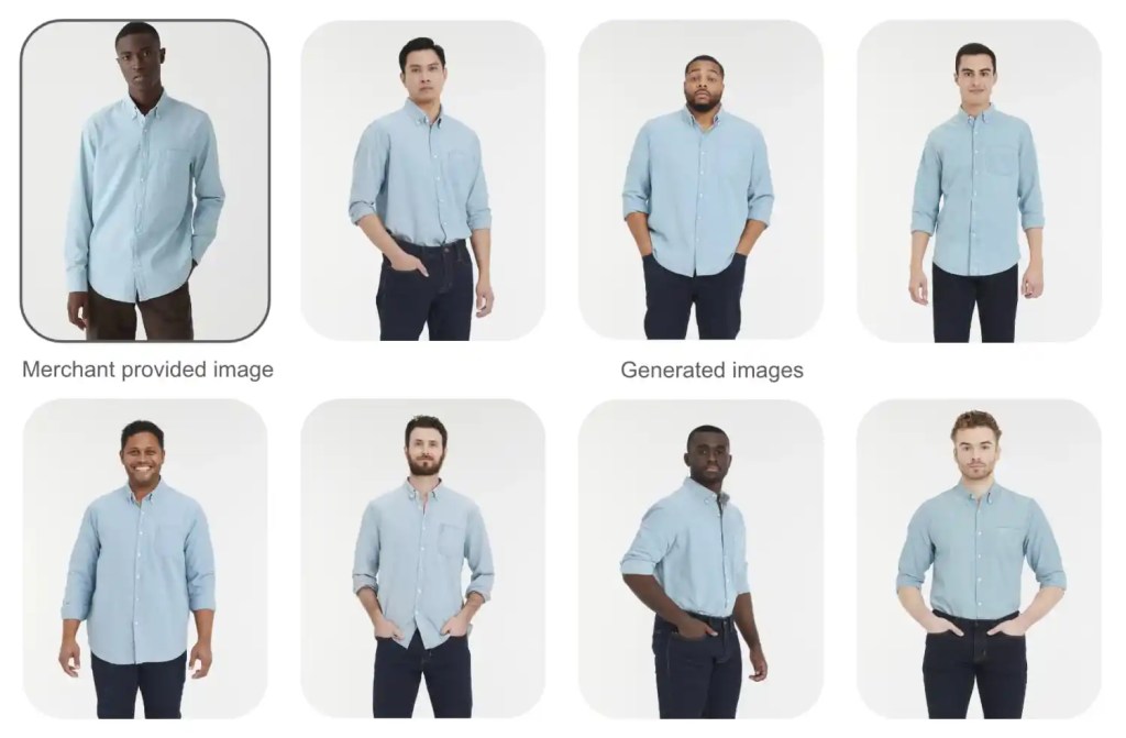Imagem relacionada a IA do Google SGE transforma suas ideias em peças de roupas reais