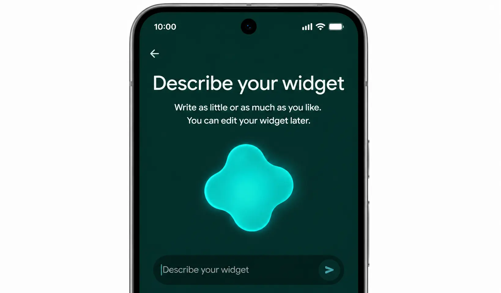 Google permitirá que você codifique seus próprios widgets no Android