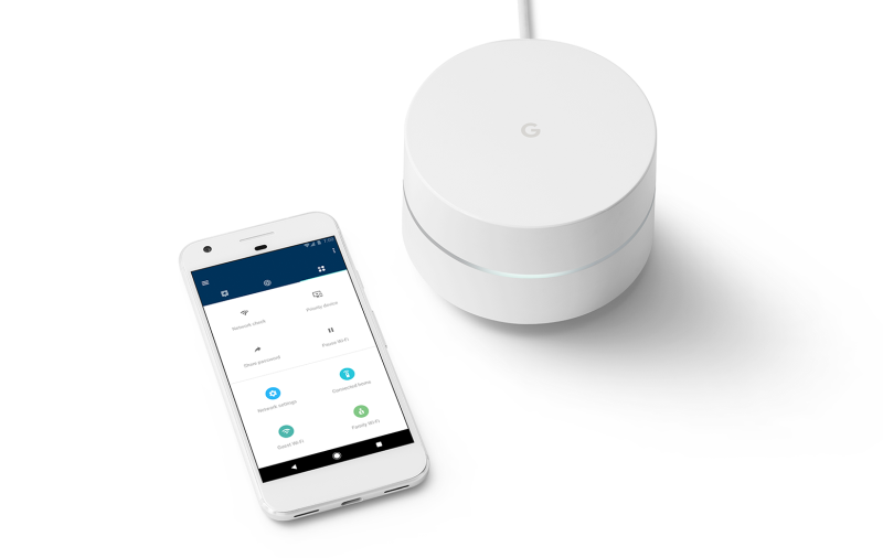 Imagem relacionada a Google Wifi, o roteador sem fio inteligente do Google