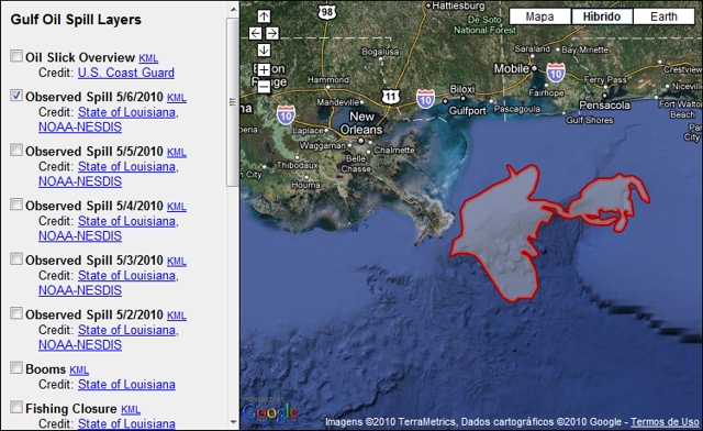 Imagem relacionada a Google cria página sobre desastre ambiental nos EUA