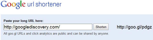Imagem relacionada a Google libera encurtador goo.gl para todos os usuários