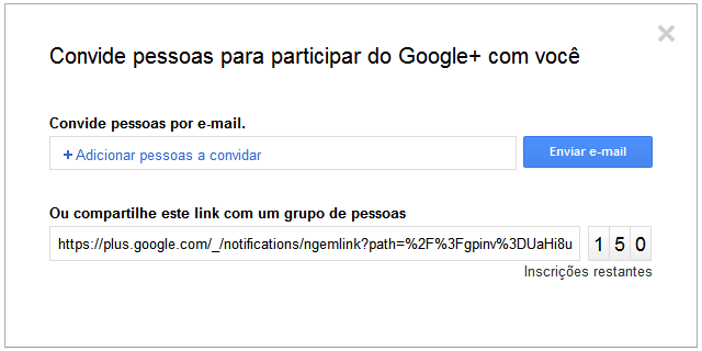 Imagem relacionada a Google modifica o sistema de convites do Google+