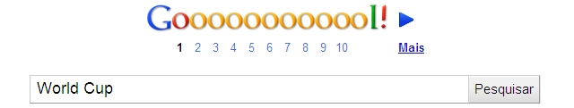 Imagem relacionada a Google Search entra no clima da Copa do Mundo