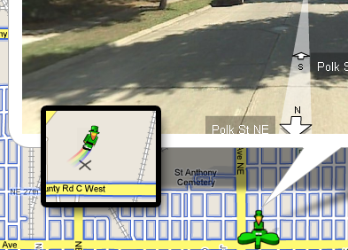 Imagem relacionada a Google Maps adianta Easter Egg do Dia de São Patrício