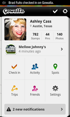 gowalla2 Imagem relacionada a Gowalla 3 chega renovado no Android