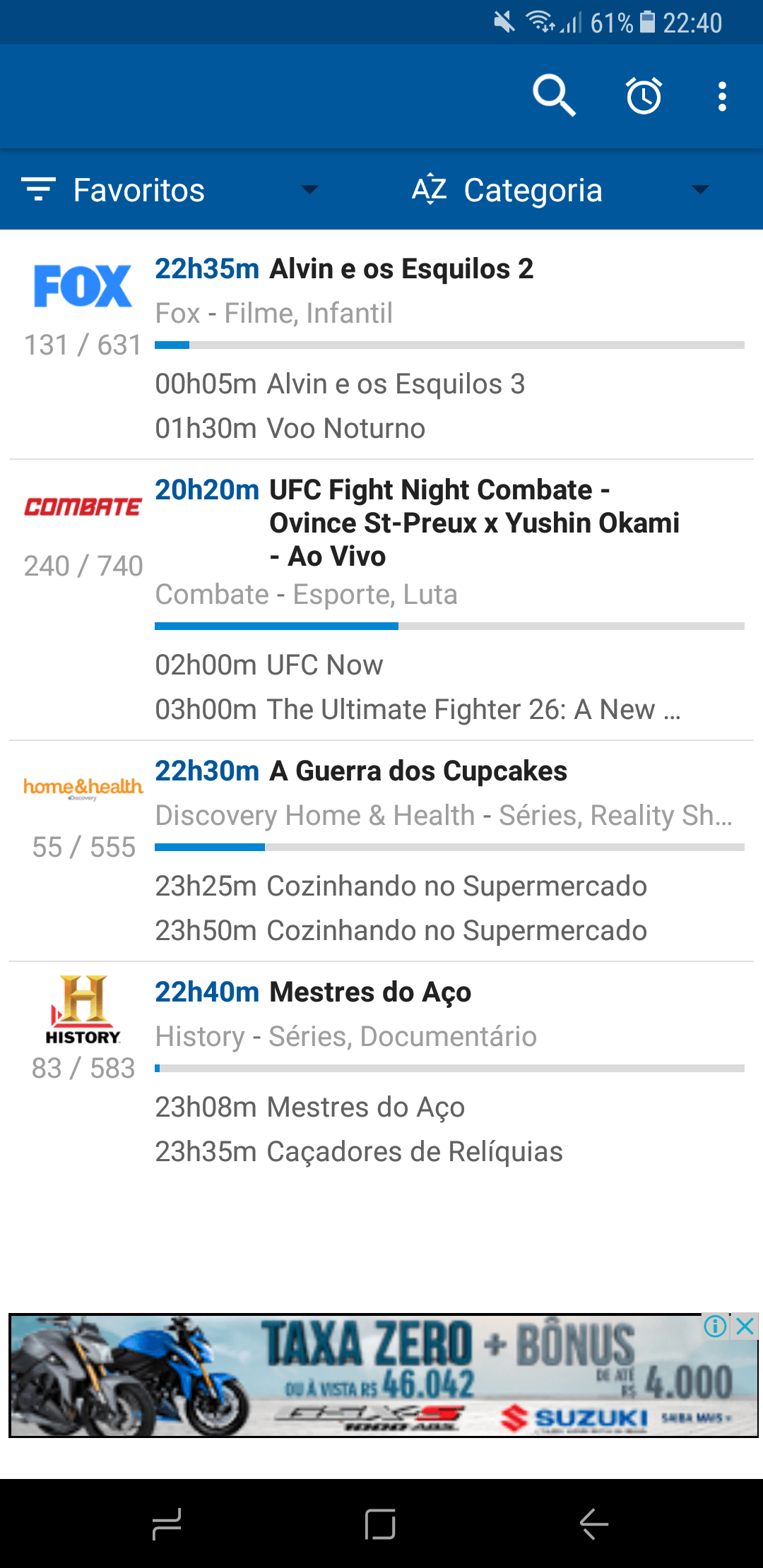Imagem relacionada a Tenha um guia de programação da TV no seu Android