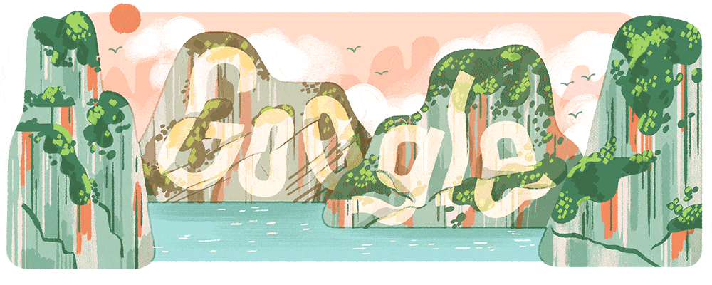Imagem relacionada a Ha Long Bay: A maravilha natural do Vietnã ganha destaque com Doodle do Google