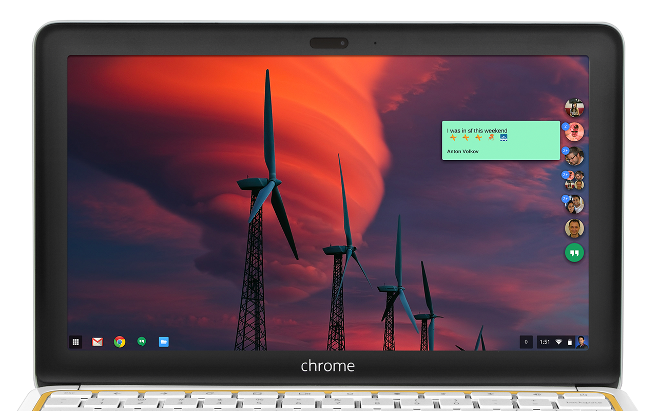 Imagem relacionada a Google atualiza extensão do Hangouts para Chrome