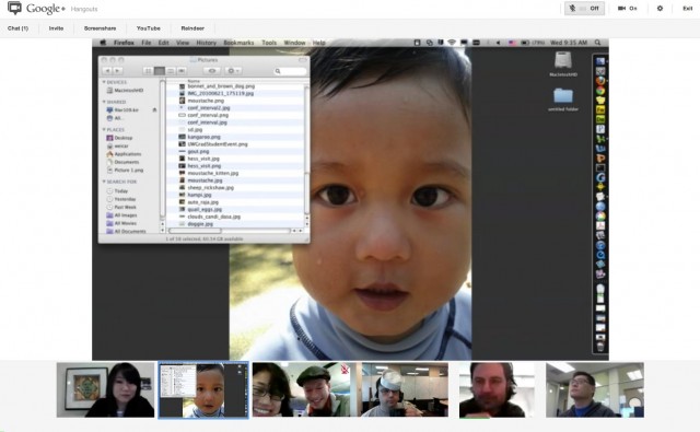 Imagem relacionada a Hangout do Google+ ganha nova interface e compartilhamento de tela