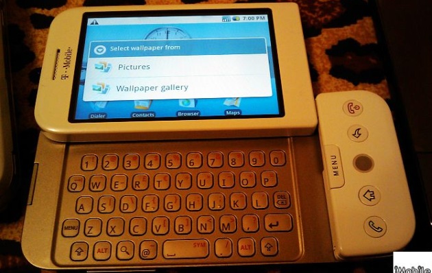 htcdream Imagem relacionada a Google Phone da HTC pode chegar as lojas no próximo dia 23 de setembro