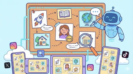 ia gemini criacao vision board