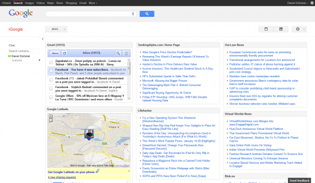 Imagem relacionada a iGoogle ganha uma nova interface