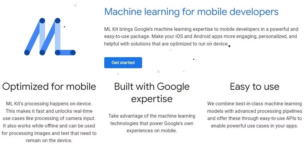 Imagem relacionada a Google ML Kit: a tecnologia de machine learning em smartphones