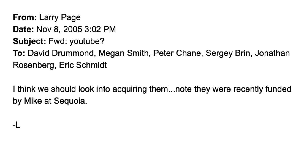 Imagem relacionada a Google já considerava adquirir o YouTube em 2005