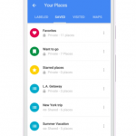 Imagem relacionada a Google Maps adiciona recurso para criar e compartilhar listas de lugares favoritos
