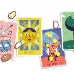 Imagem relacionada a Lotería, jogo de cartas mexicano, nos Jogos conhecidos do Google Doodle
