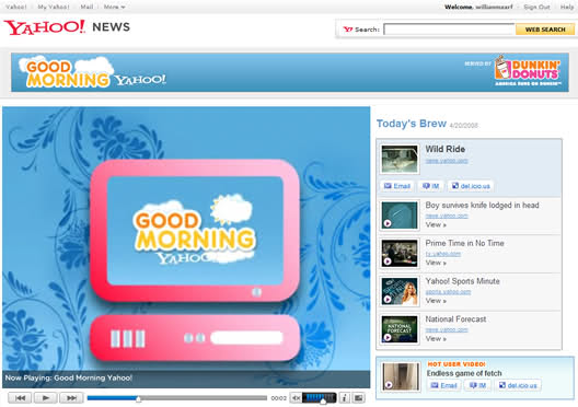Imagem relacionada a Bom dia, Yahoo!