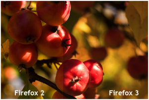 Imagem relacionada a Imagens mais realistas no Firefox 3