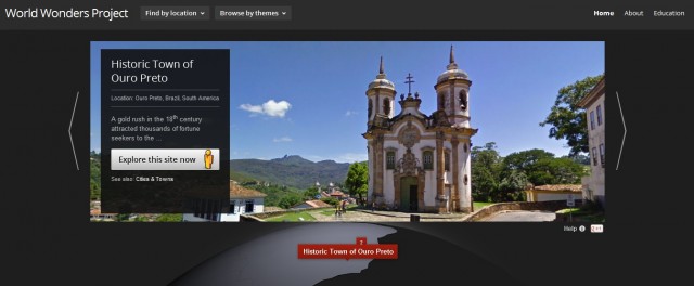 Imagem relacionada a Google lança Projeto Maravilhas do Mundo