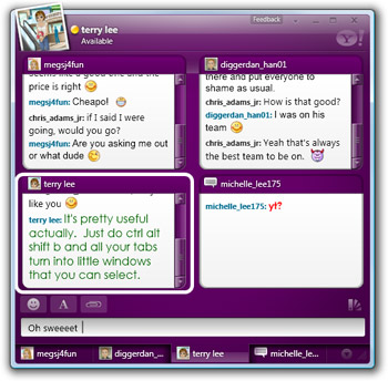 Imagem relacionada a As novidades do Yahoo! Messenger em 2008