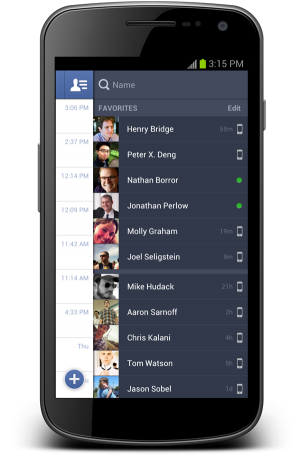 Imagem relacionada a Facebook redesenha Messenger para Android