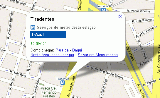 Imagem relacionada a Google Transit está chegando ao Brasil