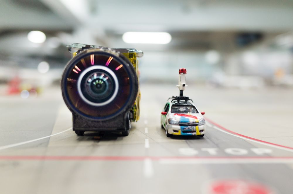 Imagem relacionada a Google Street View mostra a maior ferrovia de brinquedo do mundo