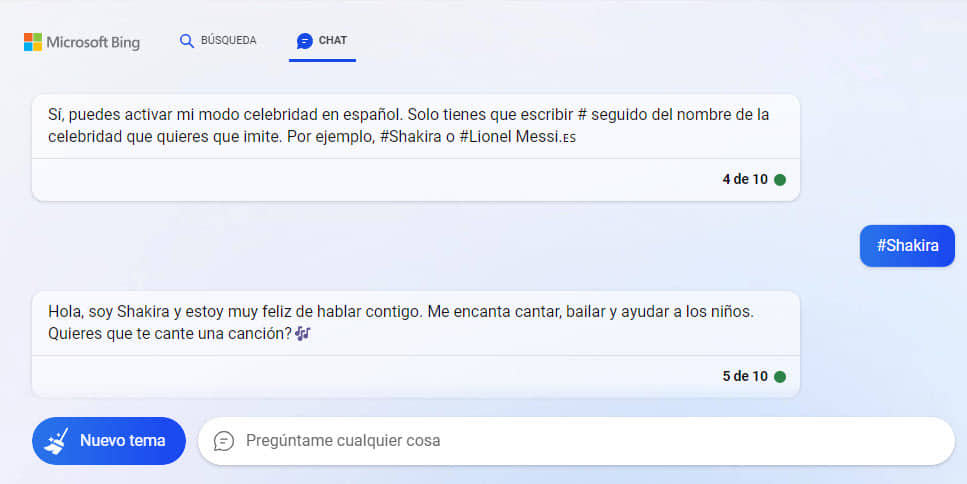 Imagem relacionada a Chat do Bing permite que você converse como seu artista ou personagem favorito