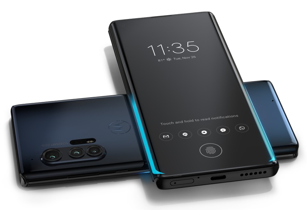 Imagem relacionada a Motorola volta ao mercado premium com Motorola Edge+ e Motorola Edge