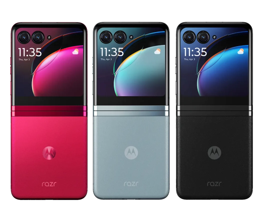 Imagem relacionada a Motorola apresenta nova geração de smartphones dobráveis: Motorola razr 40 ultra e o Motorola razr 40