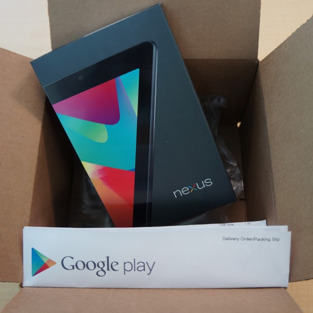 nexus-7-ships Imagem relacionada a Primeiro lote do Nexus 7 foi despachado aos compradores, diz Google