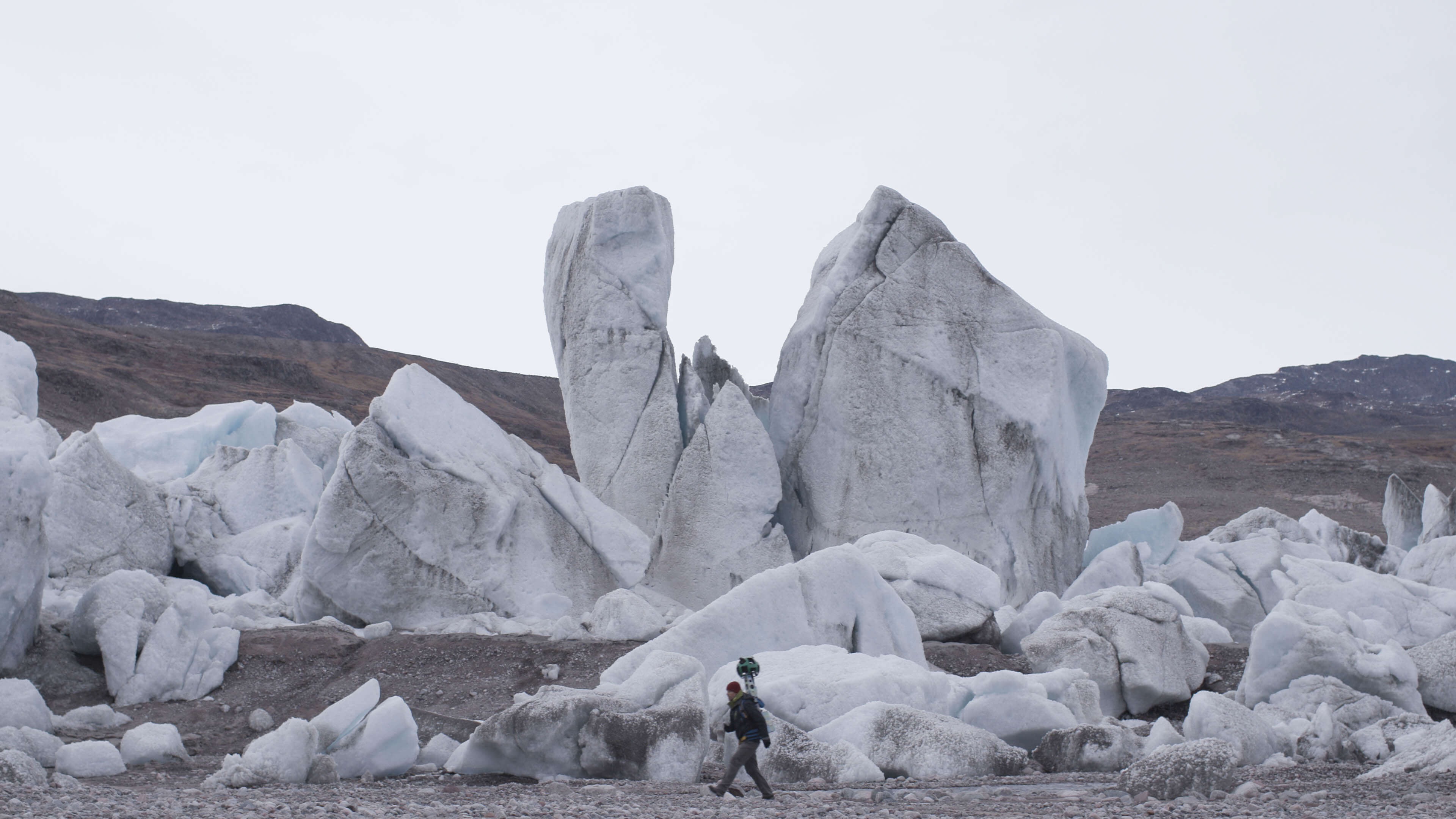 Imagem relacionada a Ator de GoT ajuda Street View a capturar mudanças climáticas na Groenlândia